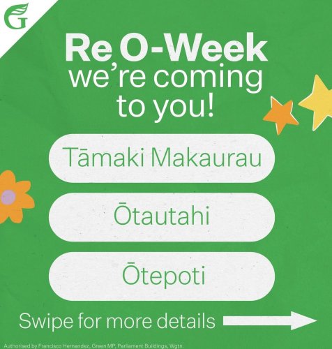 Carousel post from nzgreenparty.