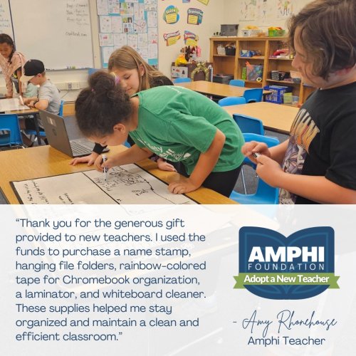 Photo post from amphifoundation.