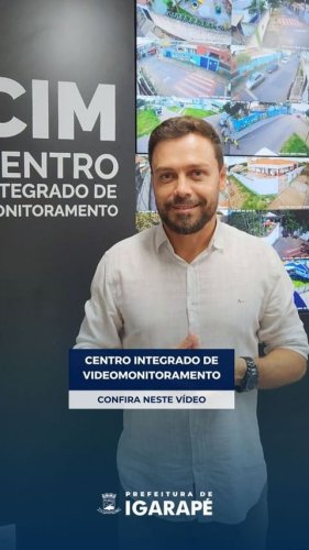 Video post from prefeituradeigarape.