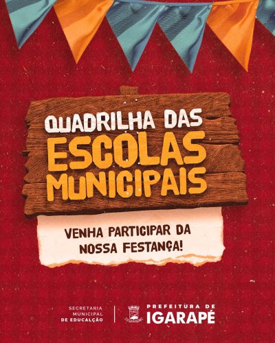 Carousel post from prefeituradeigarape.