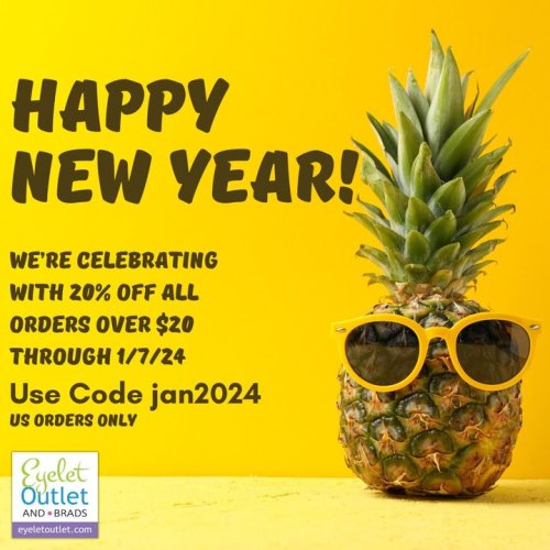 Photo post from Eyelet Outlet.