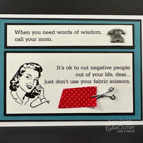 Photo post from Eyelet Outlet.