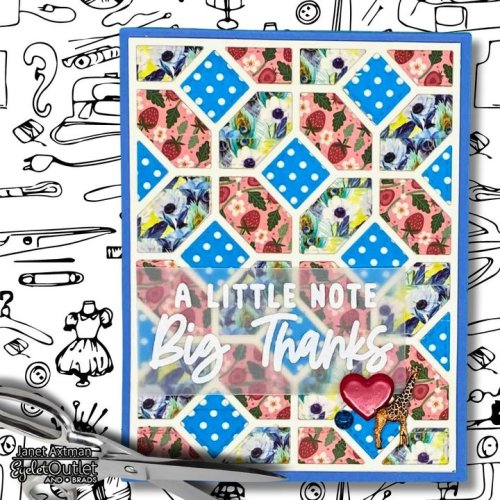 Photo post from Eyelet Outlet.