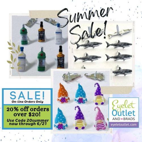 Photo post from Eyelet Outlet.