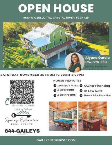 Photo post from Gailey Enterprises Real Estate.