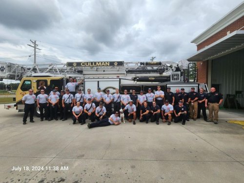Photo post from Cullman Fire Rescue.