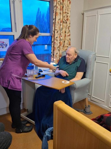 Carousel post from Ventress Hall care home.