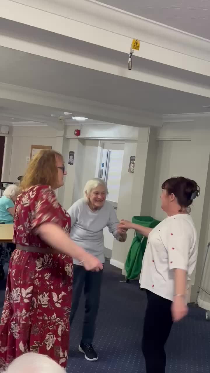 Video post from Ventress Hall care home.