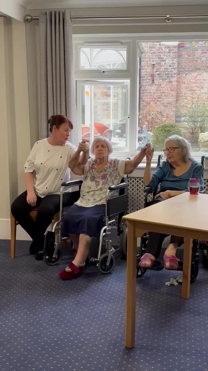 Video post from Ventress Hall care home.