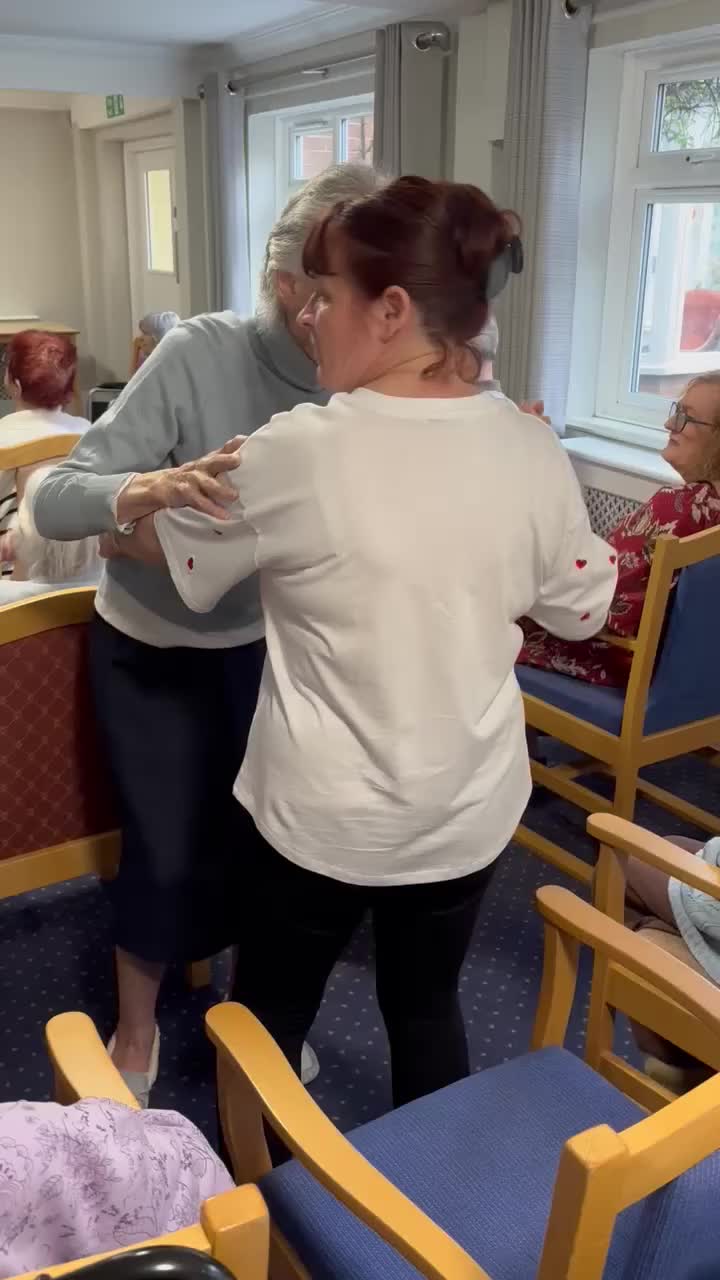 Video post from Ventress Hall care home.