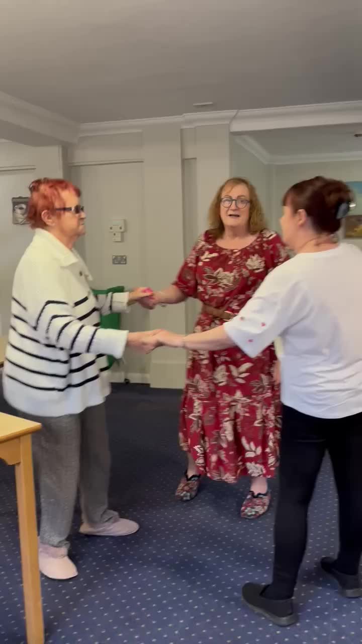 Video post from Ventress Hall care home.