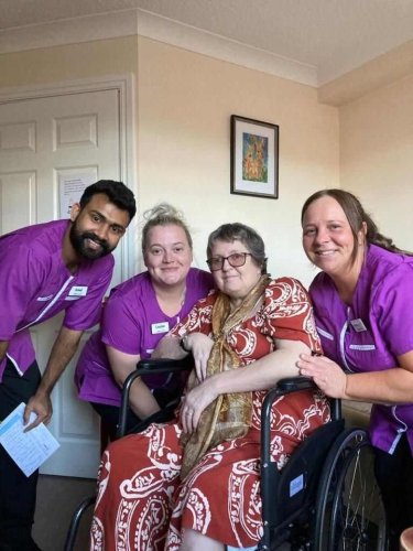Carousel post from Ventress Hall care home.