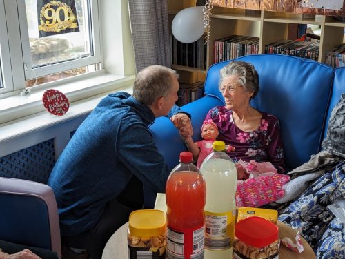Carousel post from Ventress Hall care home.