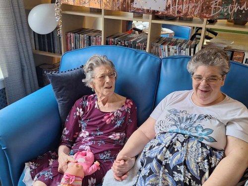 Photo post from Ventress Hall care home.