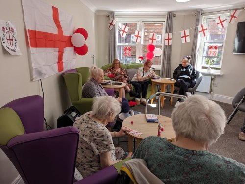 Carousel post from Ventress Hall care home.