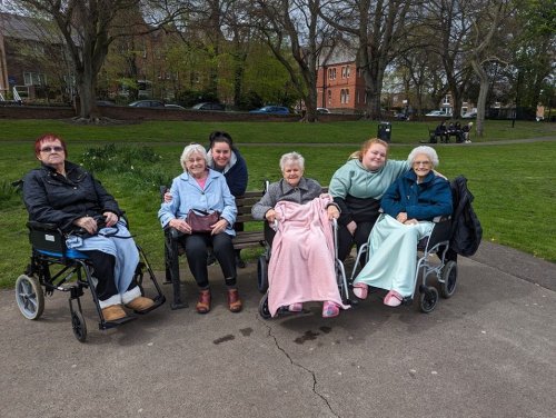 Carousel post from Ventress Hall care home.