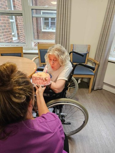 Photo post from Ventress Hall care home.