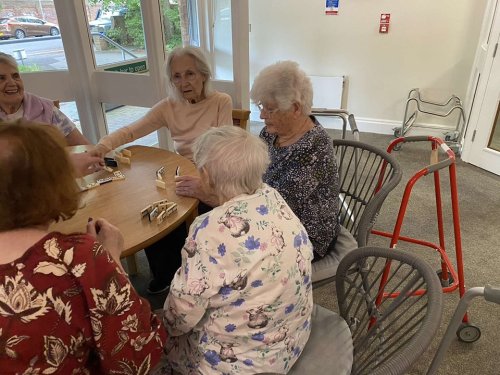 Carousel post from Ventress Hall care home.