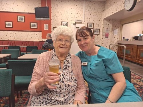 Photo post from Ventress Hall care home.