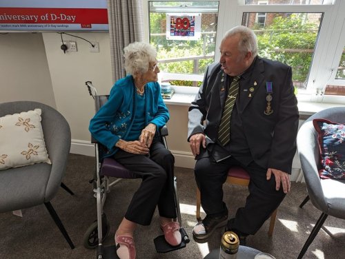 Carousel post from Ventress Hall care home.