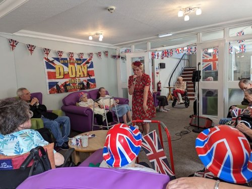 Carousel post from Ventress Hall care home.