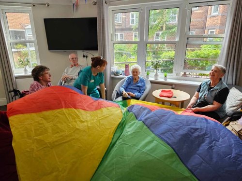 Carousel post from Ventress Hall care home.