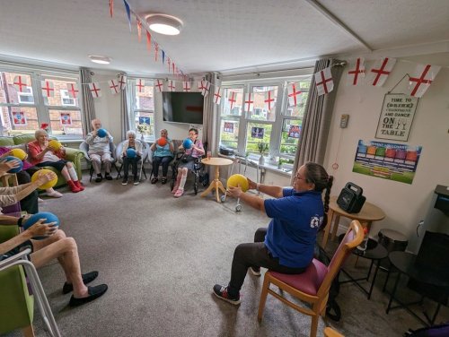 Carousel post from Ventress Hall care home.