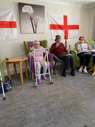 Carousel post from Ventress Hall care home.