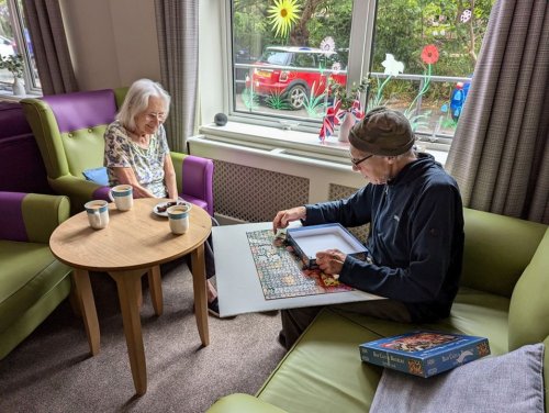 Photo post from Ventress Hall care home.