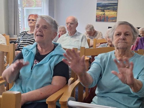 Carousel post from Ventress Hall care home.