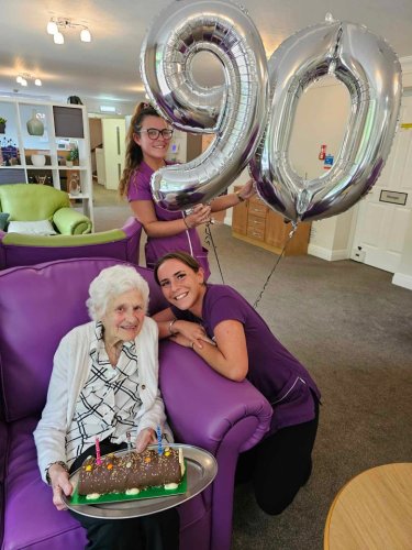 Photo post from Ventress Hall care home.