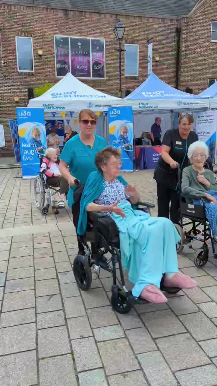 Video post from Ventress Hall care home.