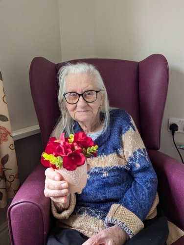 Carousel post from Ventress Hall care home.