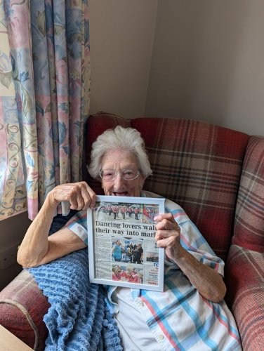 Photo post from Ventress Hall care home.