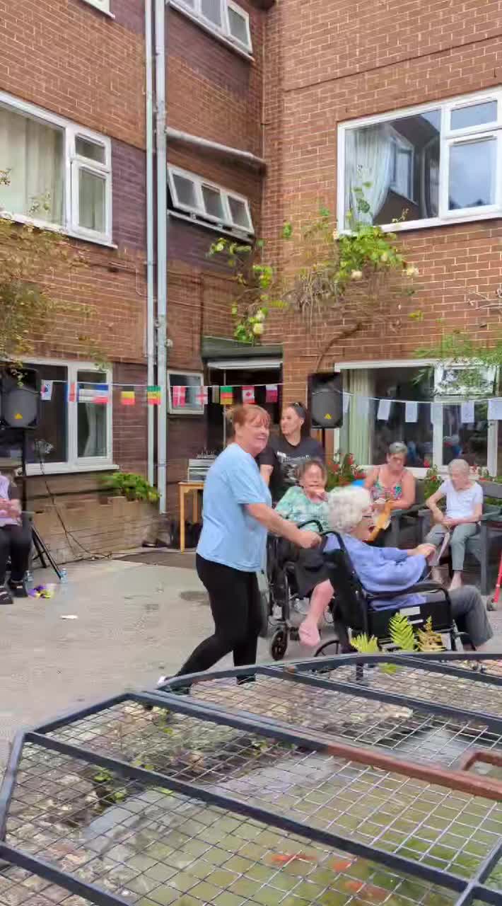 Video post from Ventress Hall care home.