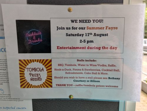Photo post from Ventress Hall care home.