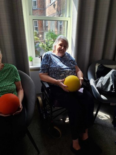 Carousel post from Ventress Hall care home.