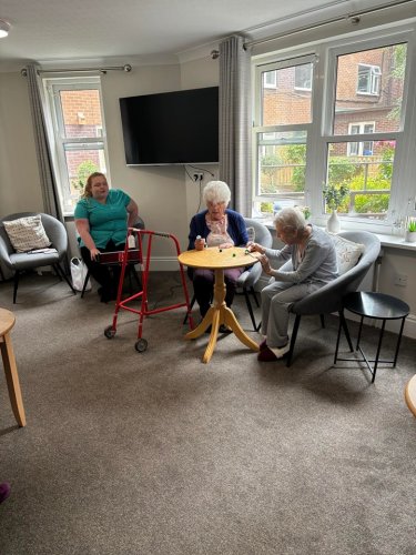 Carousel post from Ventress Hall care home.