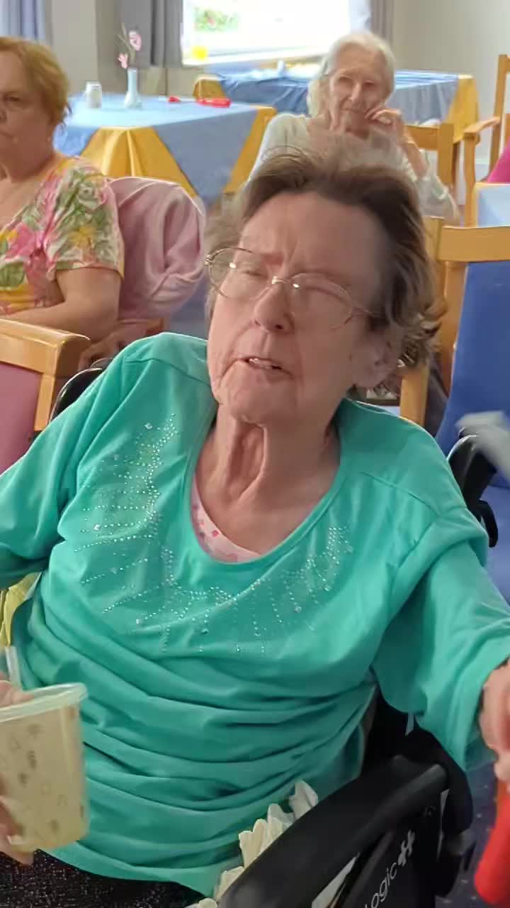 Video post from Ventress Hall care home.