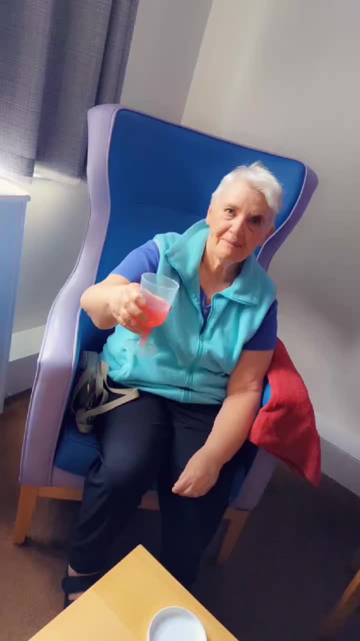 Video post from Ventress Hall care home.
