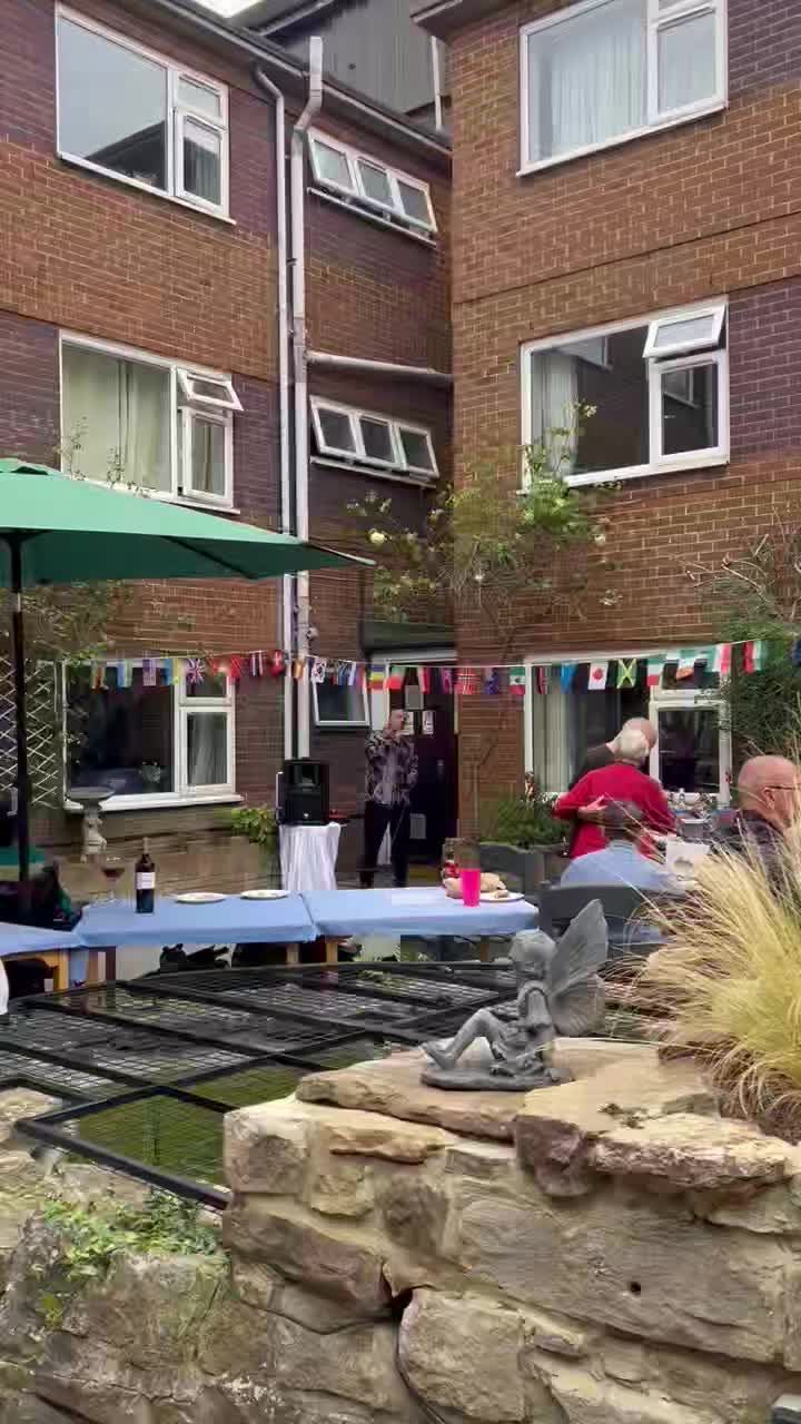 Video post from Ventress Hall care home.