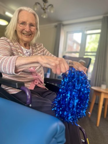 Carousel post from Ventress Hall care home.
