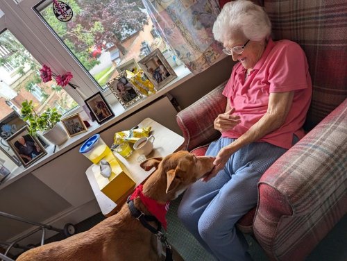 Carousel post from Ventress Hall care home.