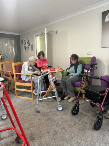 Carousel post from Ventress Hall care home.