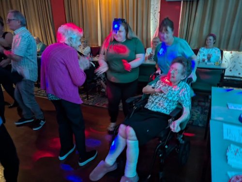 Carousel post from Ventress Hall care home.