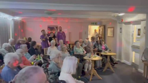 Video post from Ventress Hall care home.