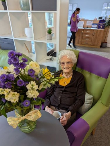 Carousel post from Ventress Hall care home.