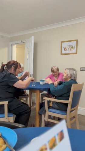 Video post from Ventress Hall care home.