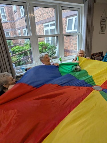 Carousel post from Ventress Hall care home.