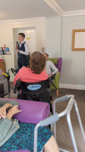 Video post from Ventress Hall care home.
